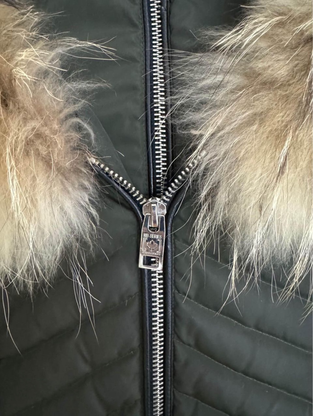 NB Series by Nicole Benisti Olive Green Winter Jacket S image indicator(3)