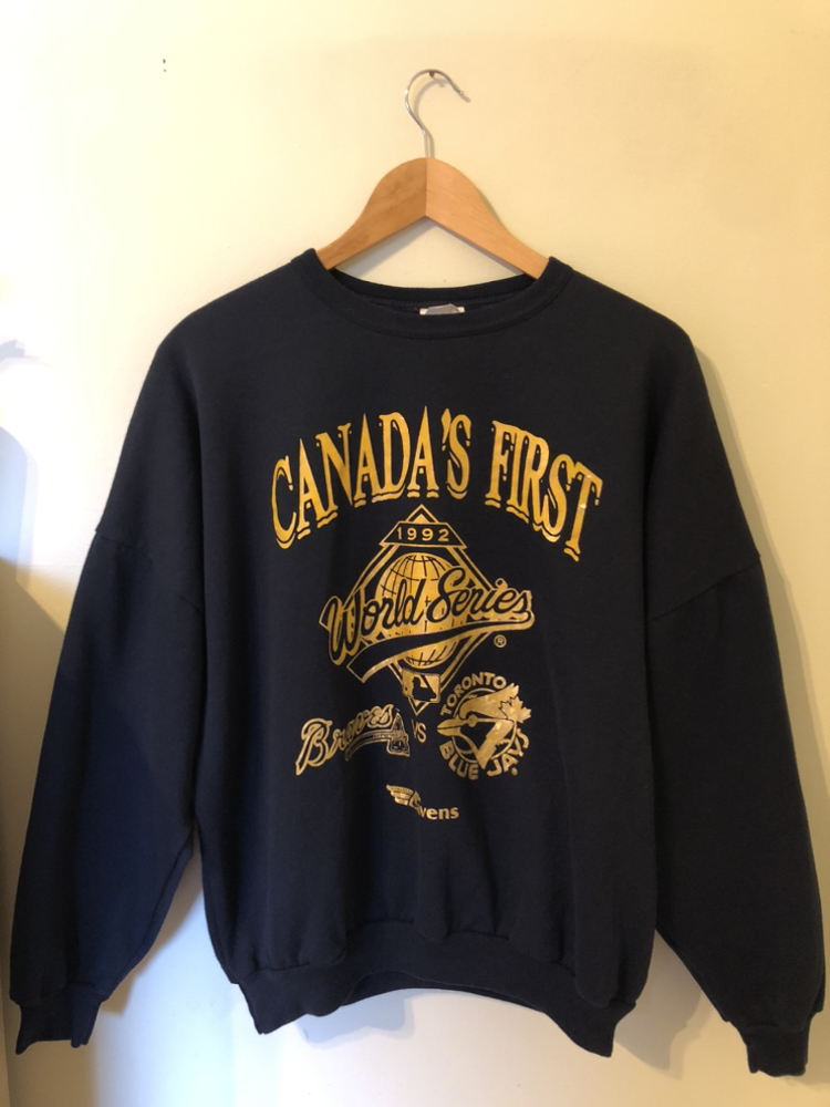 Toronto Blue Jays 1992 World Series Crewneck Sweater