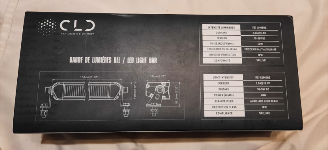 Brand New Car Lighting District LED Light Bar 🥕 image indicator(3)