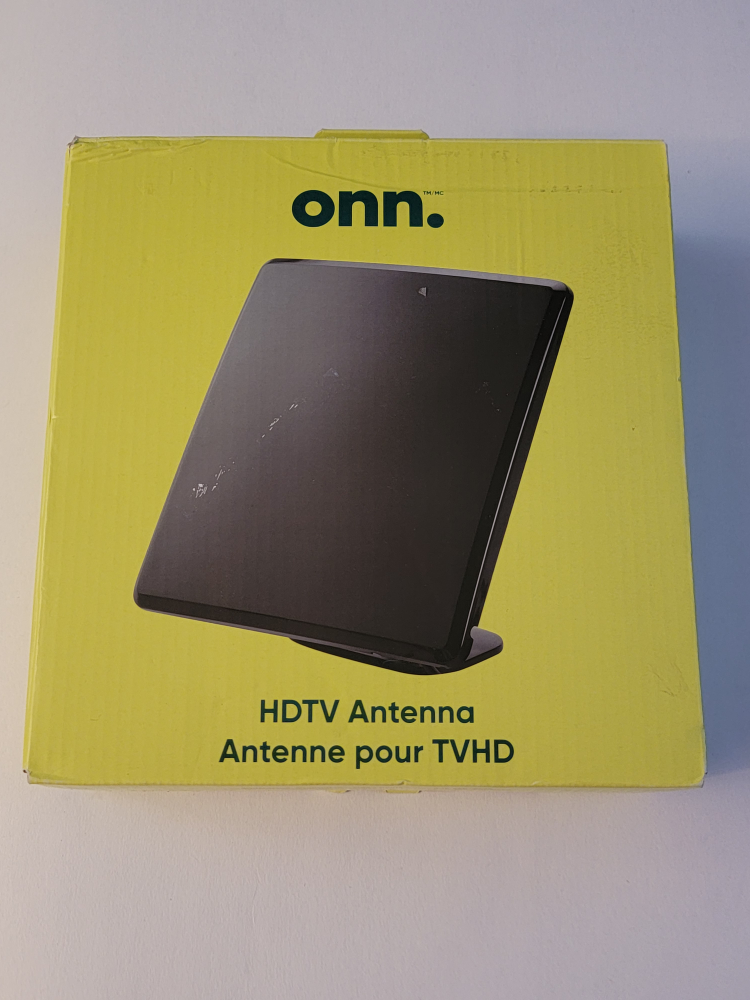 onn. VHF/UHF 4G/5G Indoor 1080 HDTV Antenna image indicator(4)