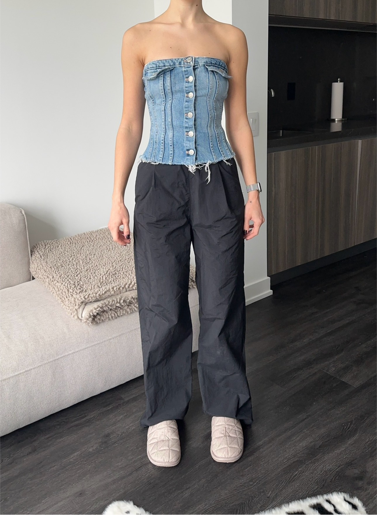 Zara jeans top corset - photo 2