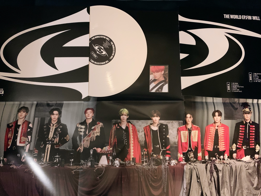 ATEEZ “The World Ep.Fin: Will” vinyl edition “bone colour” album thumbnail
