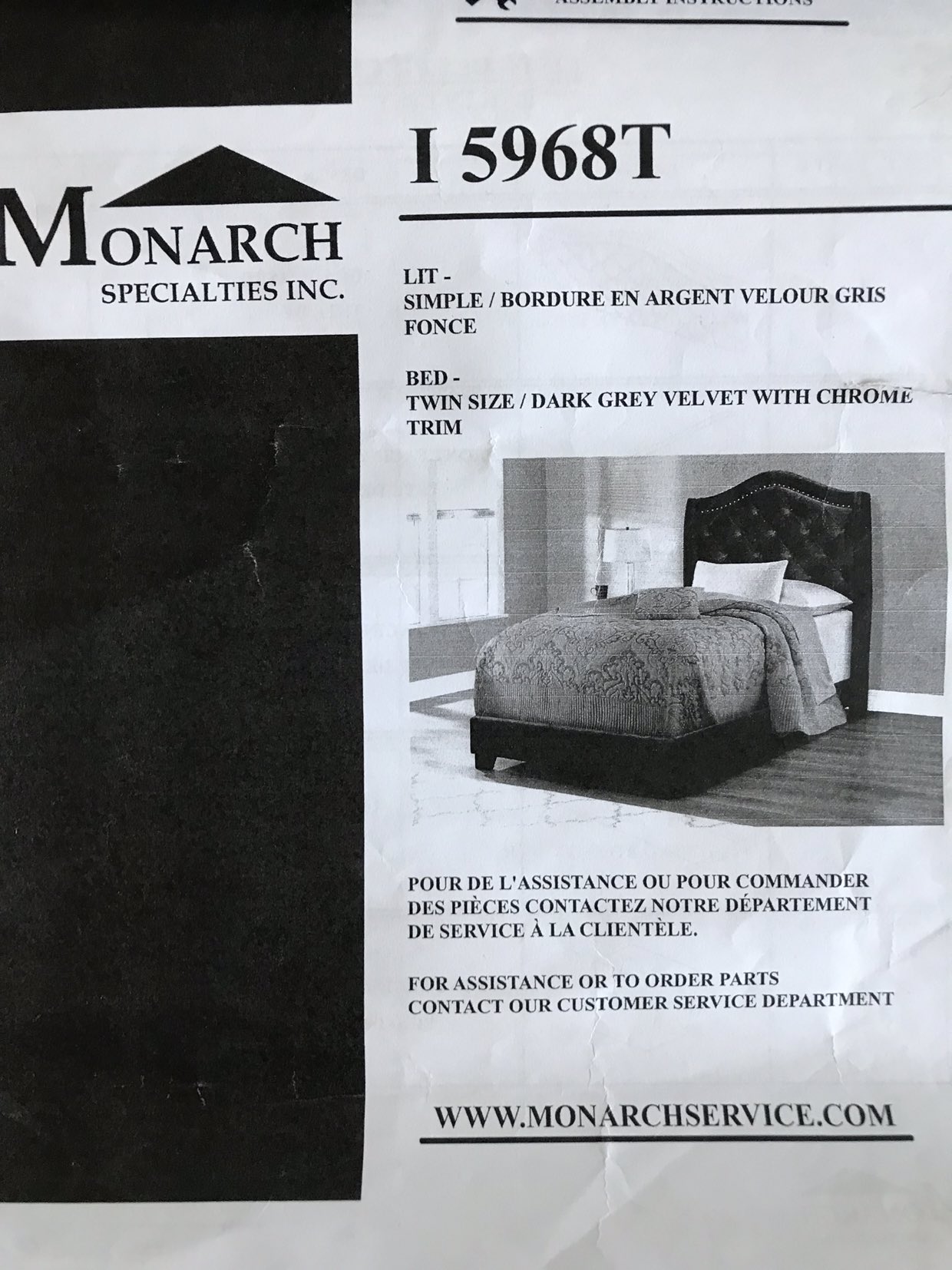 Frame and mattress - photo 2
