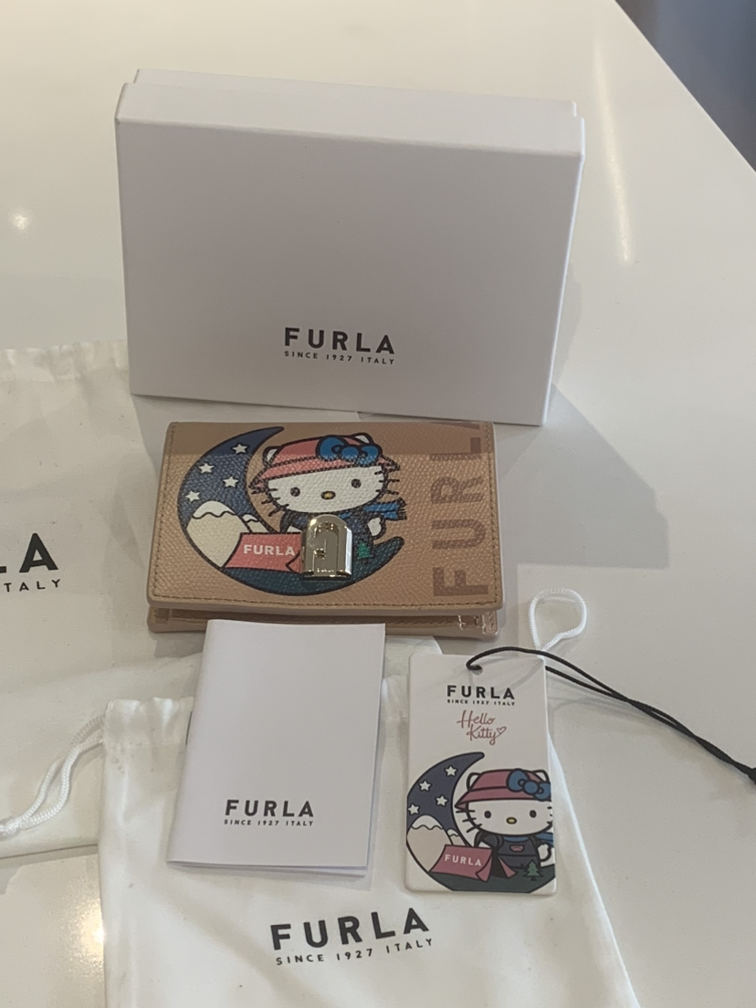 🔥 Brand New FURLA x Hello Kitty Wallet 🔥 thumbnail