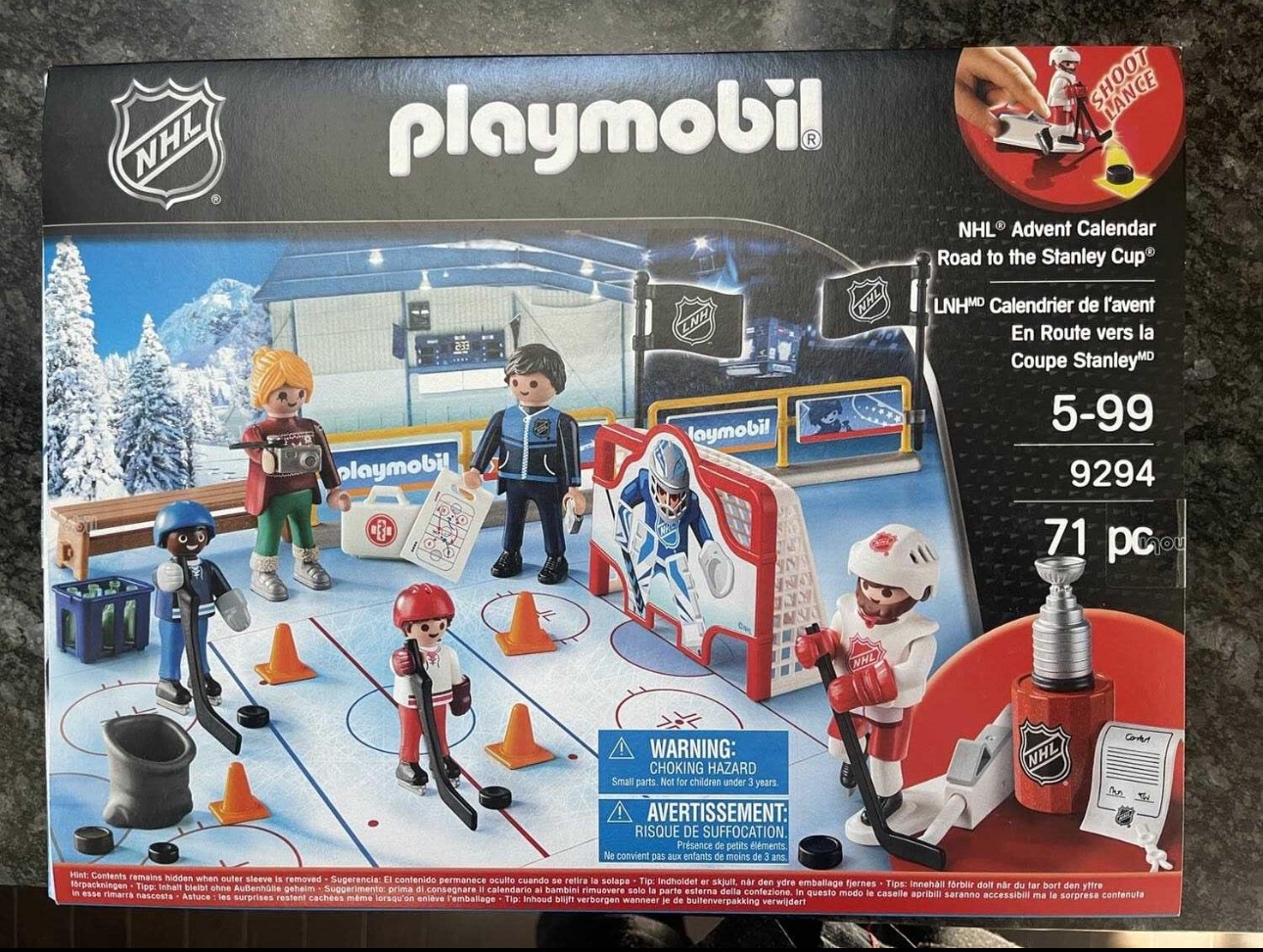 NEW Playmobil 9294 NHL Advent Calendar Road to the Cup thumbnail