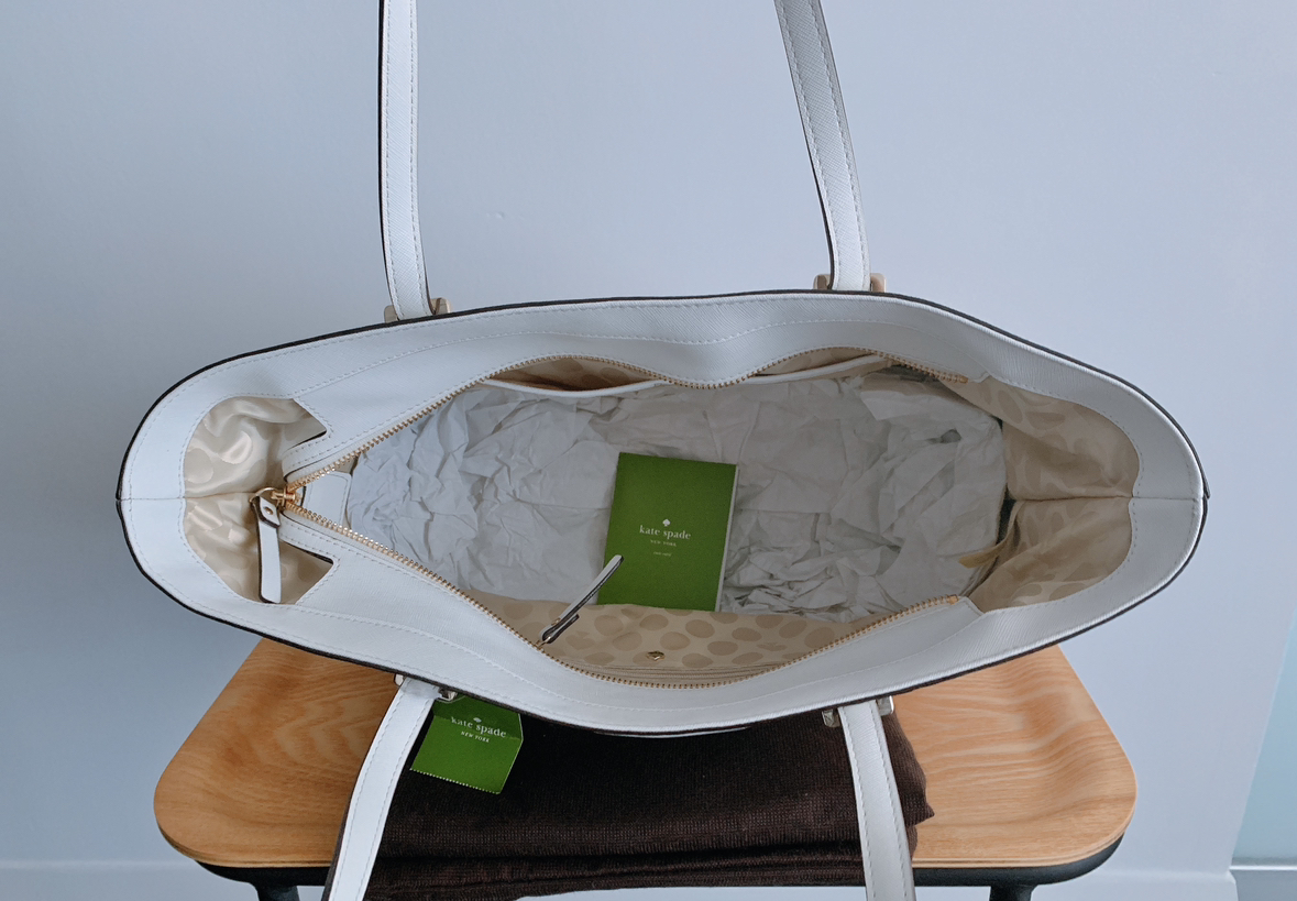 Brand New Kate Spade Cedar Street Harmony Tote Bag - Cream image indicator(3)