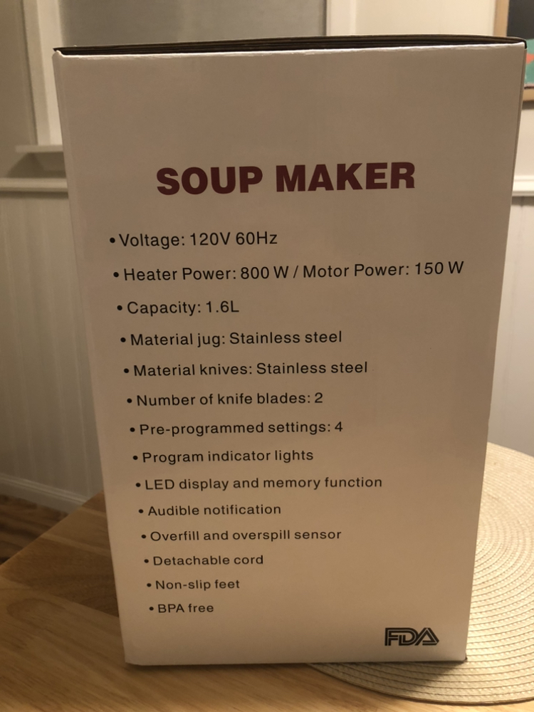 Brand new soup maker - photo 5