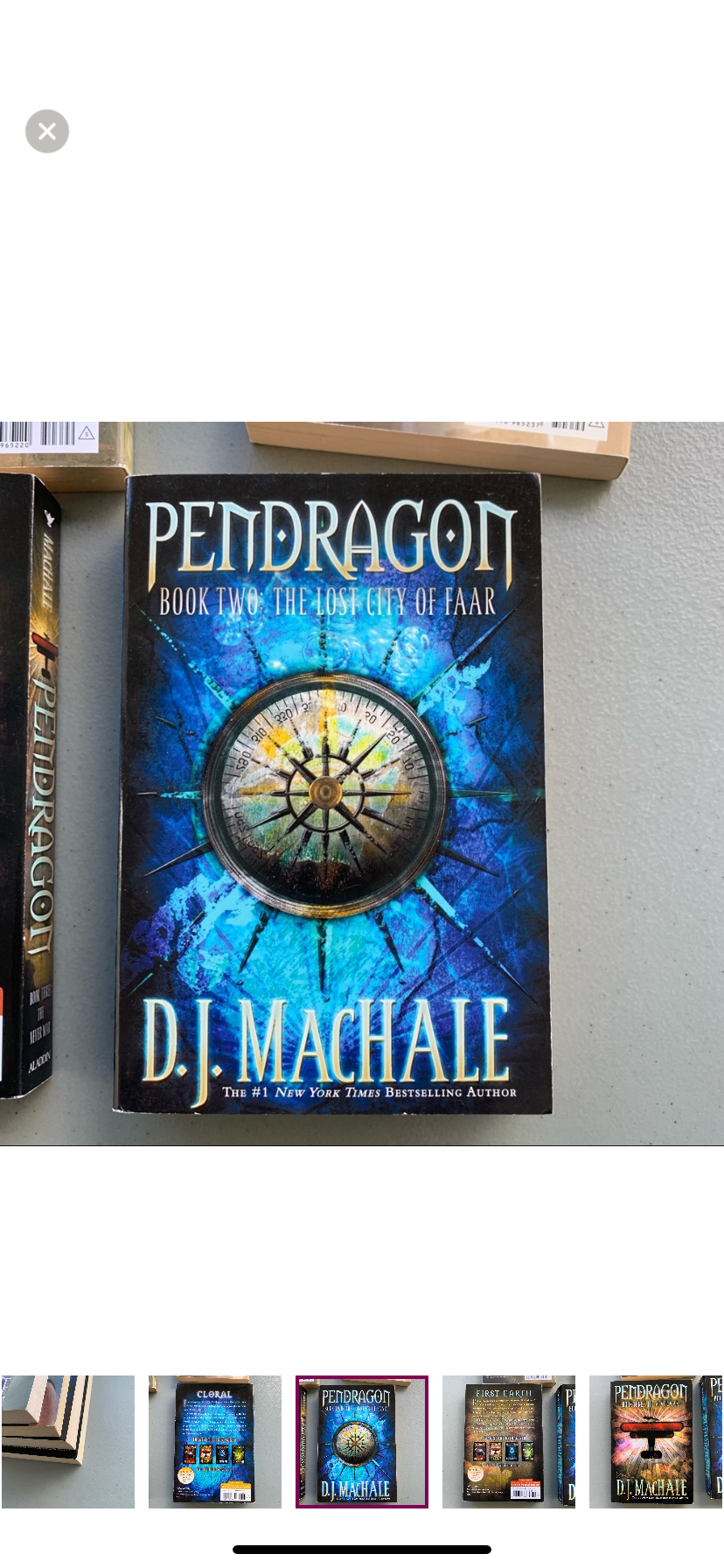 🥕Lot of Pendragon Paperback novel by D.J. MacHale🥕 image indicator(2)
