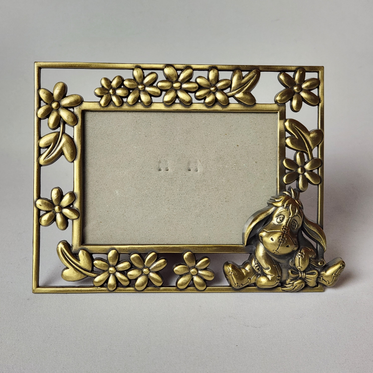 Eeyore Gold Tone Picture Frame - Winnie The Pooh thumbnail