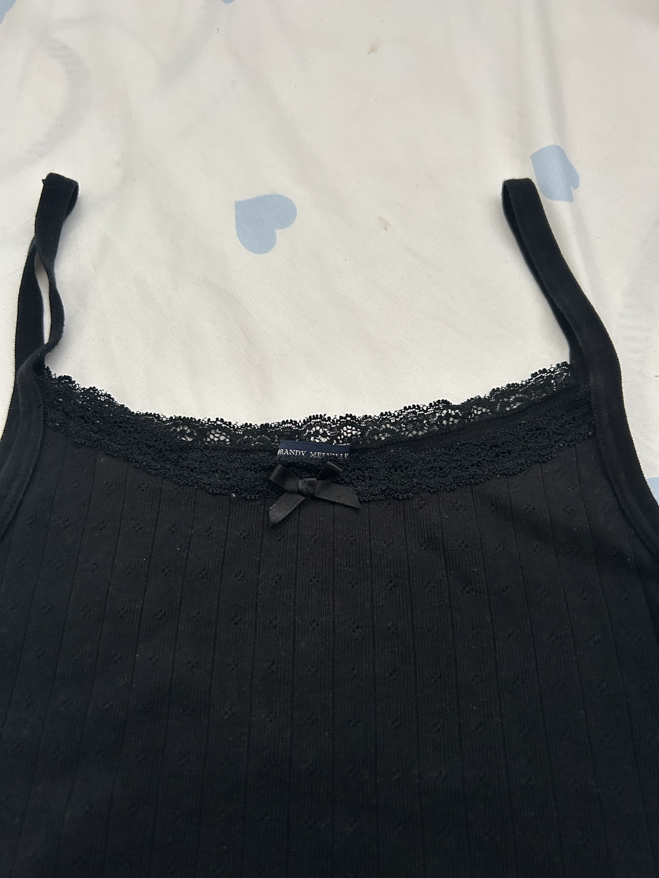 Brandy Melville lacy tank - photo 2