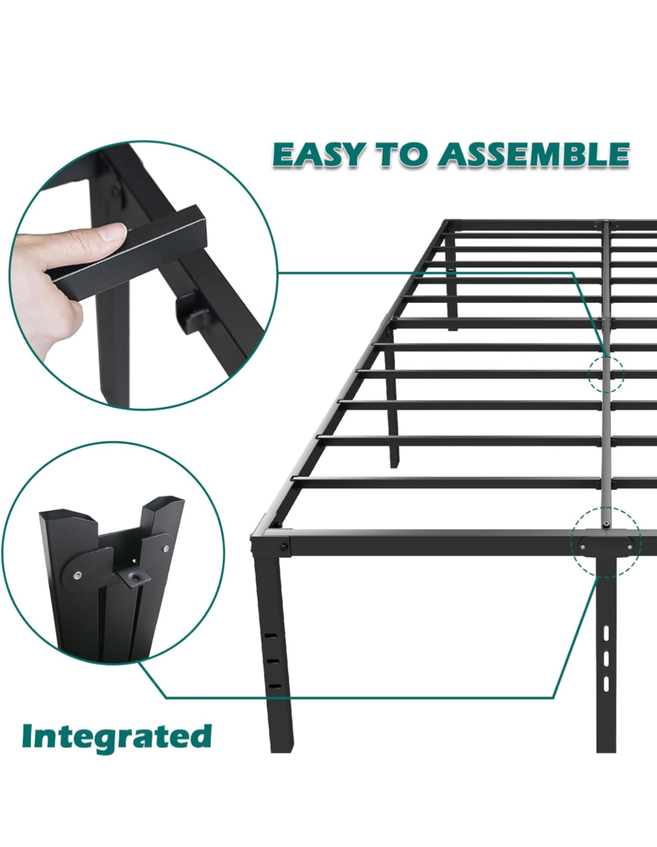Queen Size bed frame - photo 2