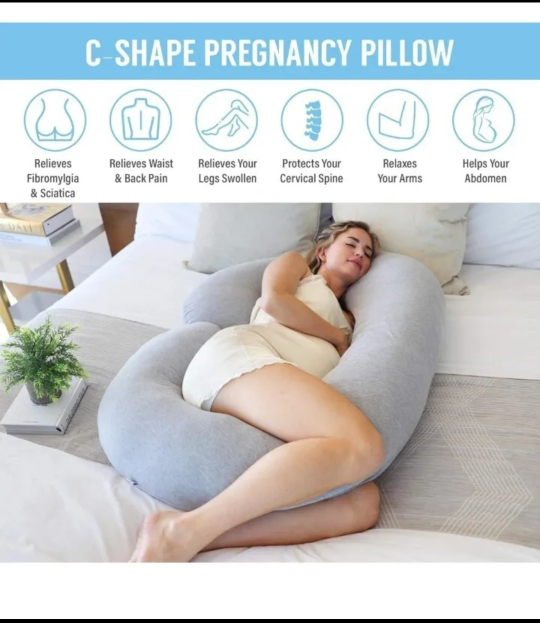 PharMeDoc Pregnancy Pillow, Body Pillow, C-Shape - photo 2
