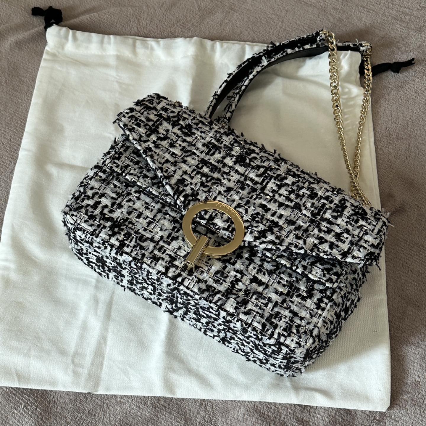Sandro tweed bag (brand new) - photo 3