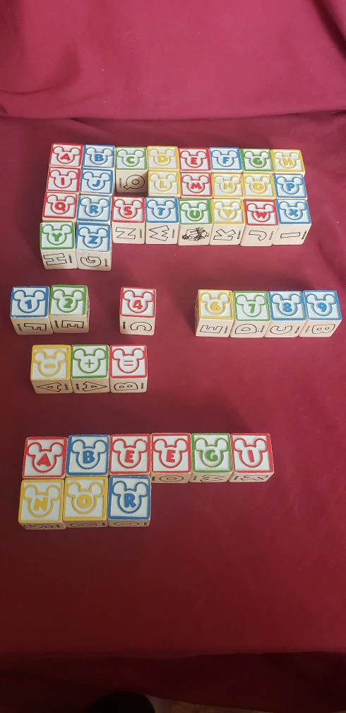 mickey number and alphabet blocks thumbnail