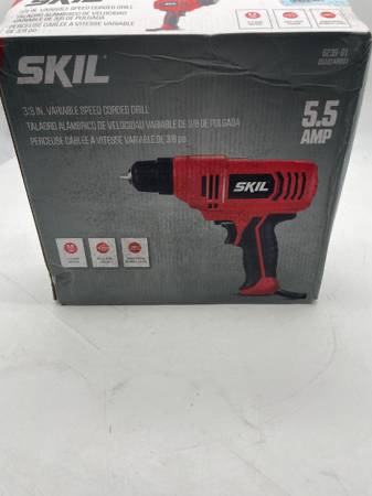 SKIL 5.5 AMP 3/8" Corded Variable Speed Drill thumbnail