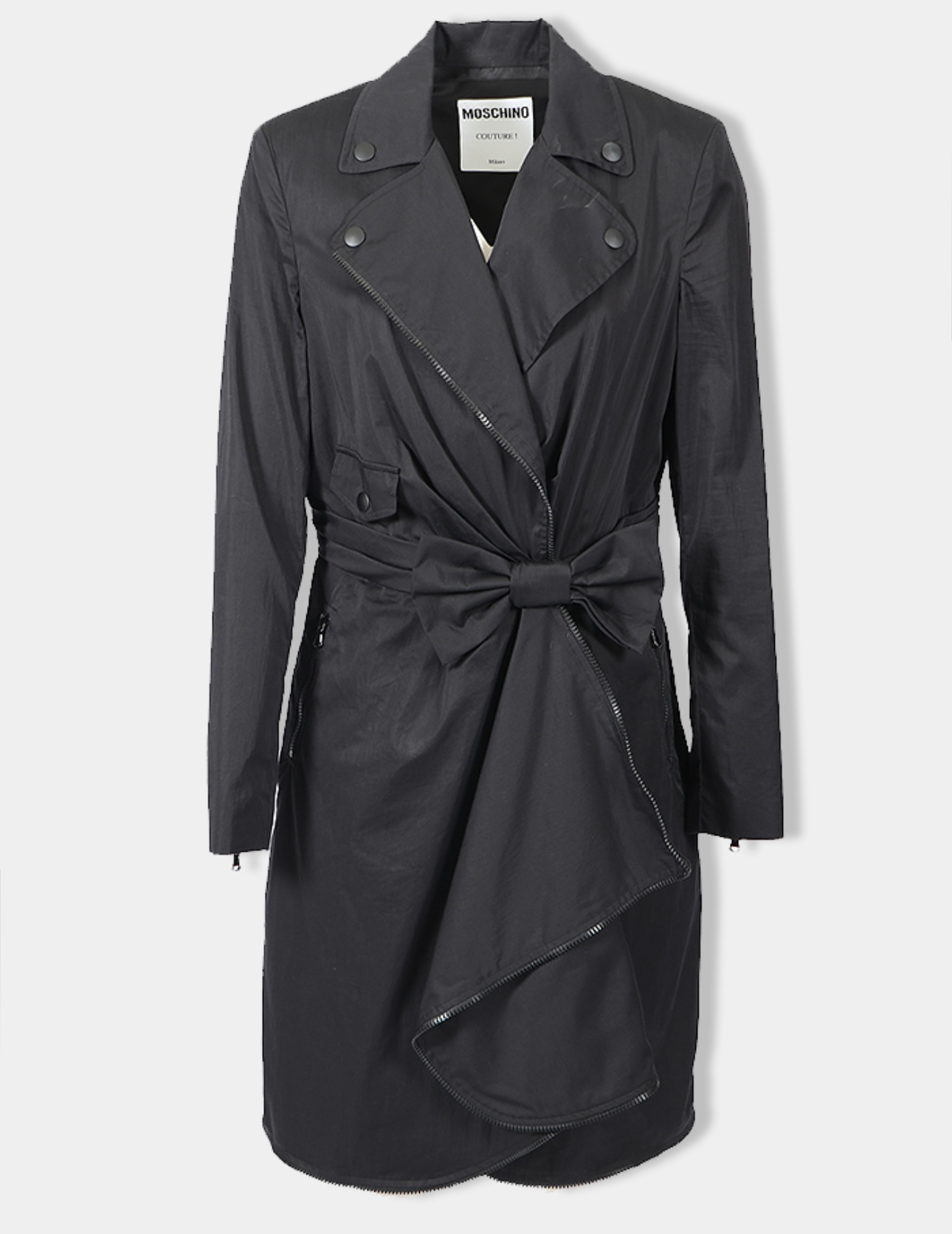 Brand new moschino bow coat dress