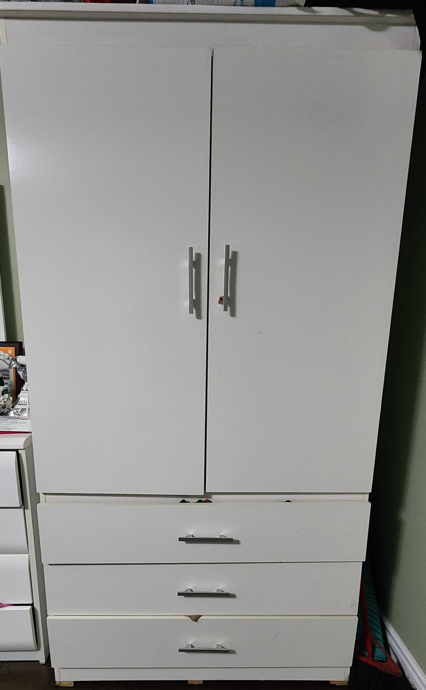 Wardrobe with drawers for sale in Brampton