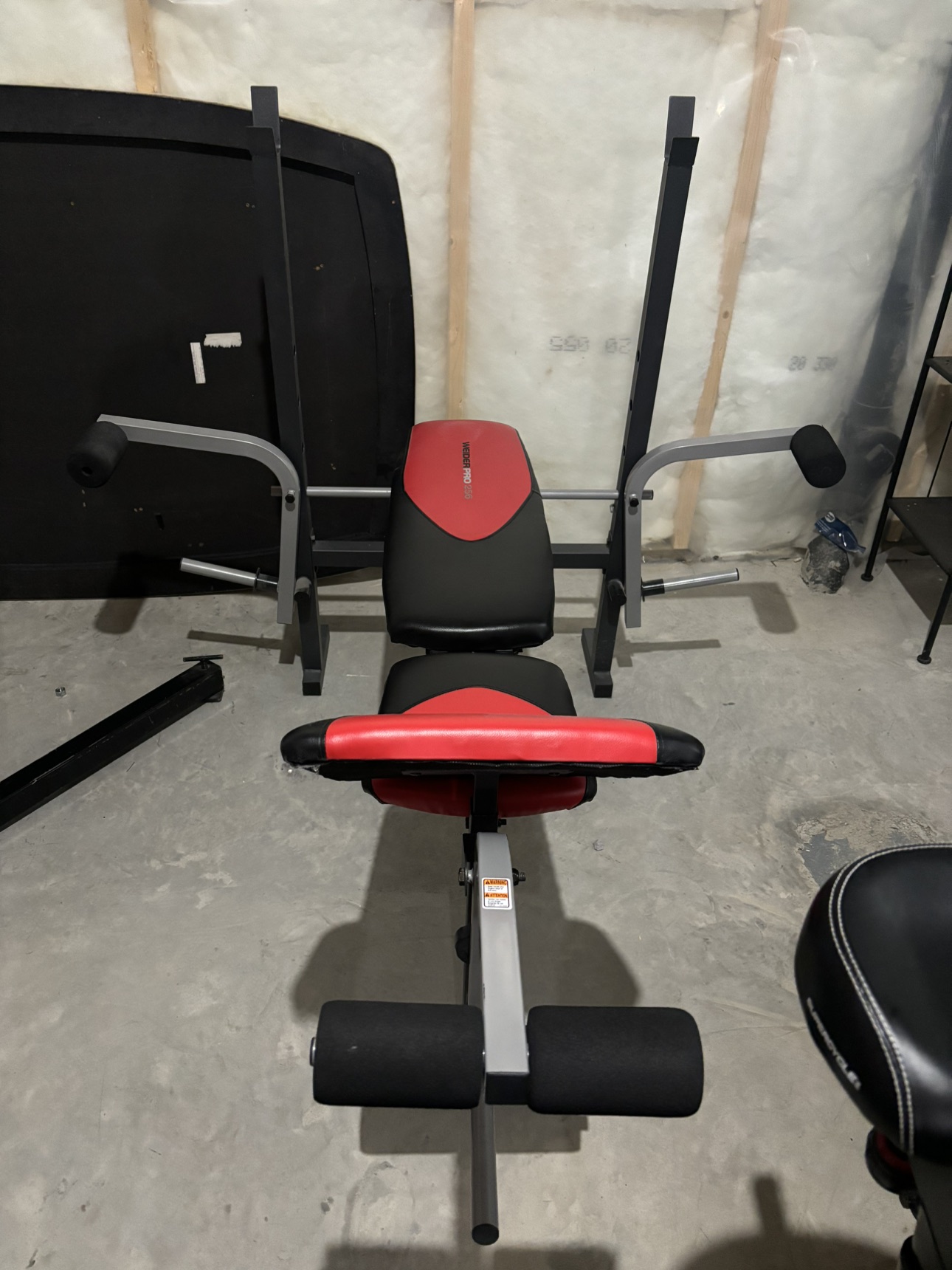 Punching Bag and bench press