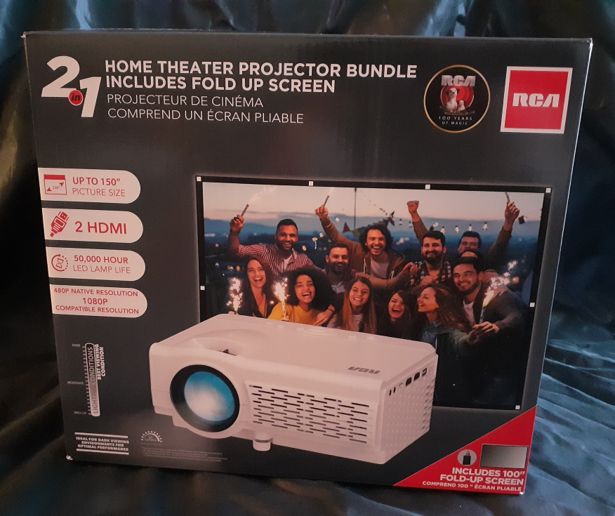 New Rca Home Theatre Projector Bundle thumbnail