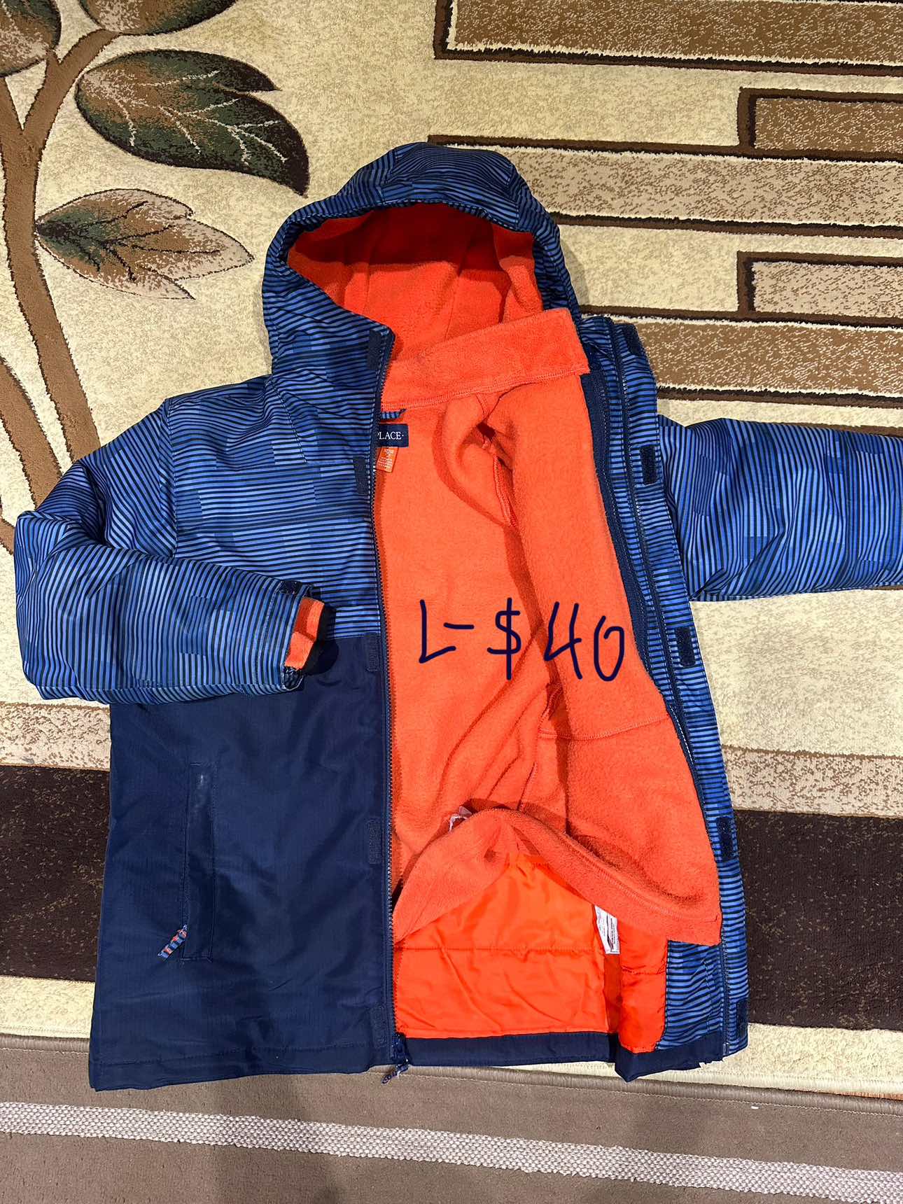 Boys winter jackets and shoes