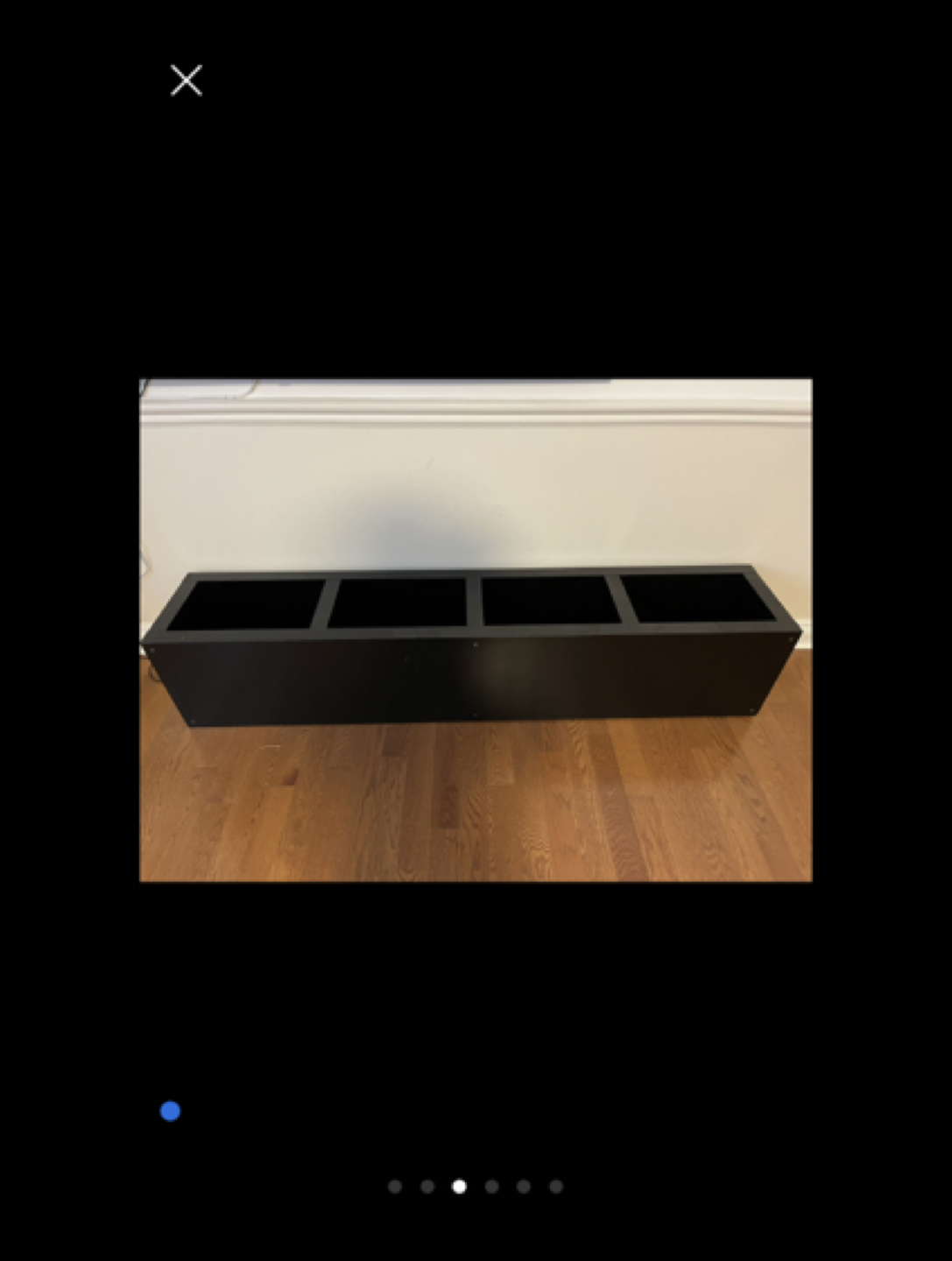 Ikea Lack Book Shelf Storage bench - photo 4