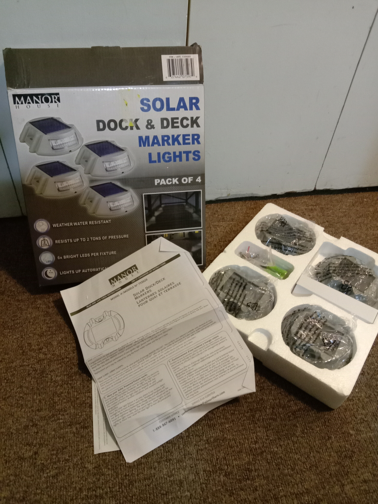 Solar Dock and Deck Lights