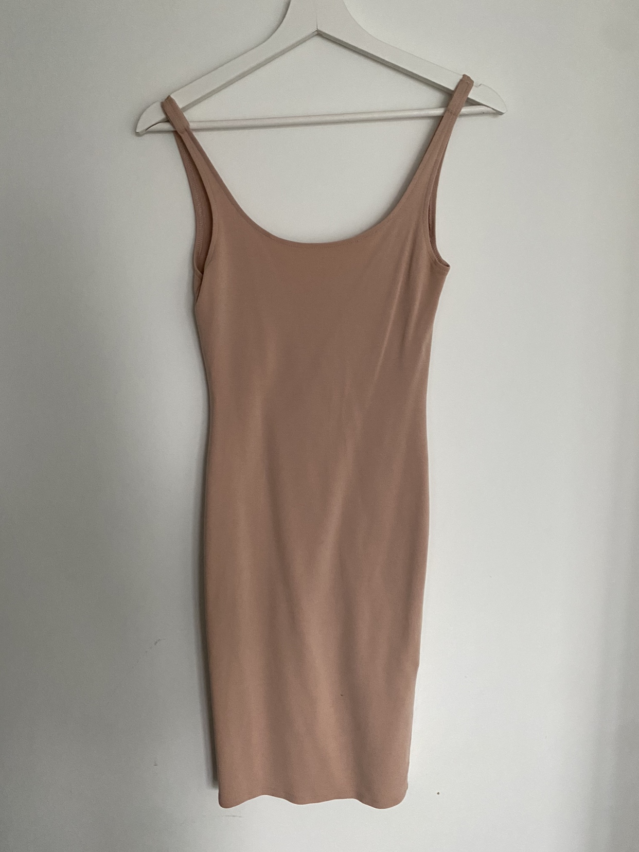 Pull&Bear Fit dress in Beige Size M