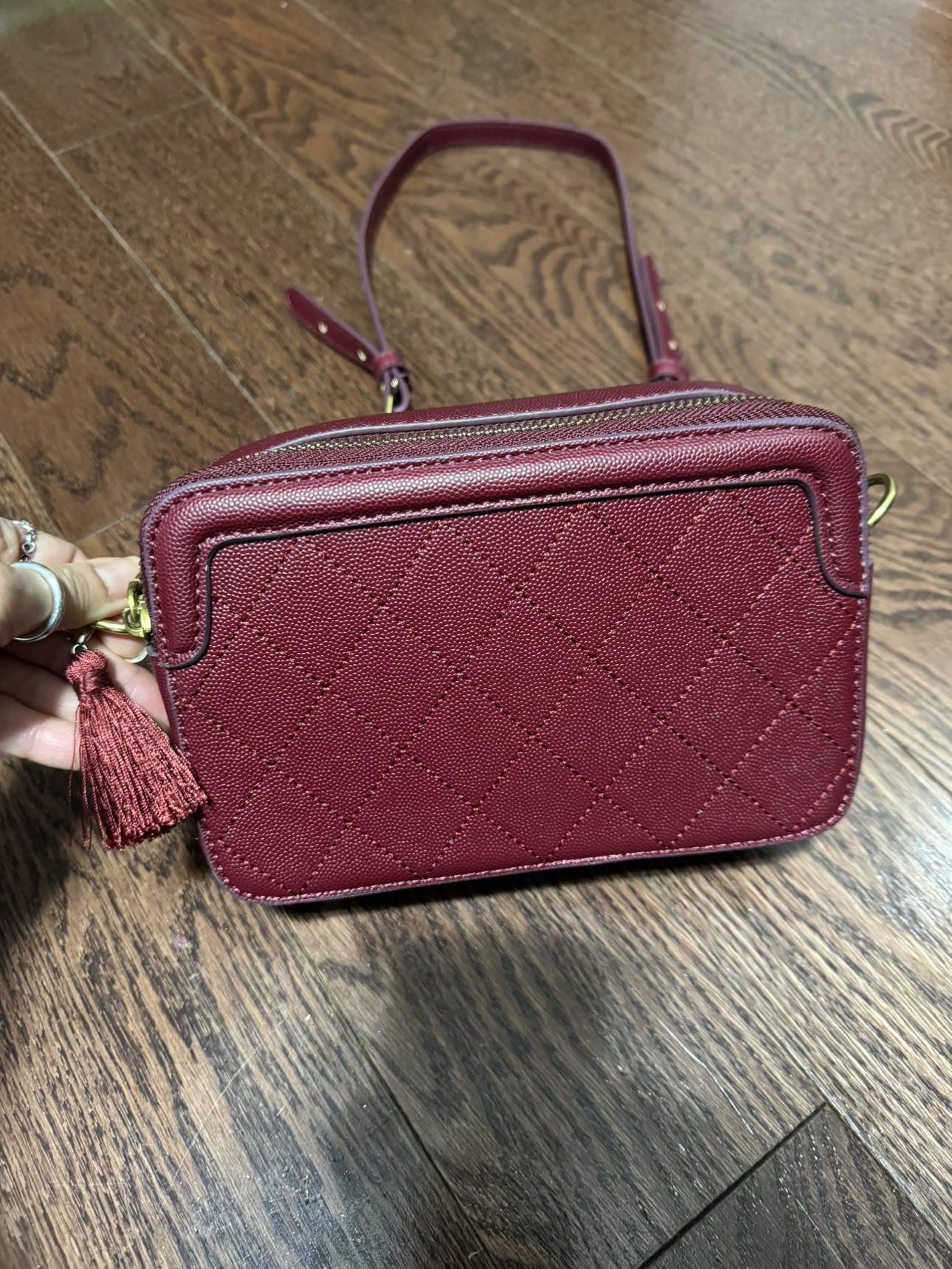 [NEVER USED] Burgundy crossbody bag thumbnail