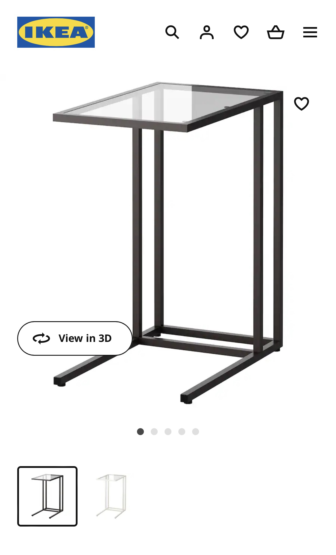 Ikea side table - photo 3