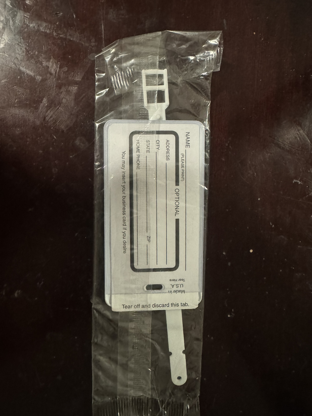 Suitcase tag, trolley bag tag #freecycle image indicator(2)