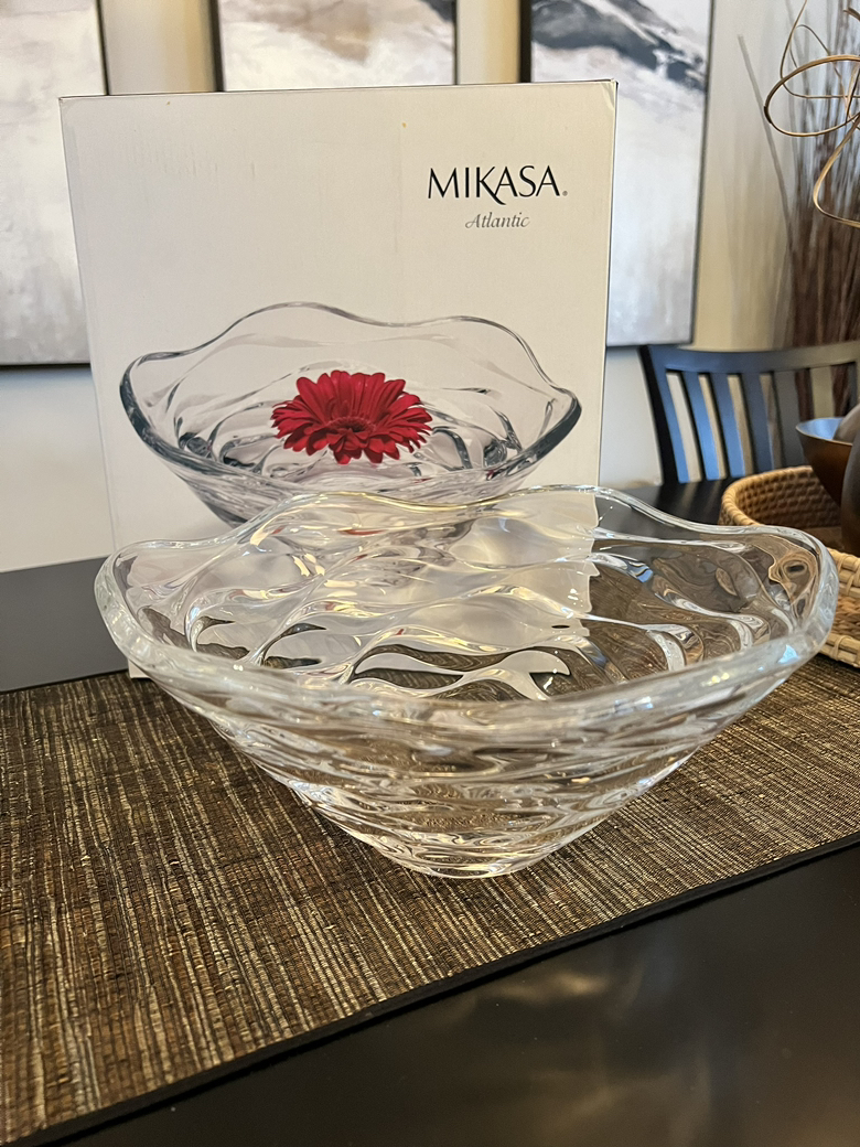 Mikasa Atlantic Crystal Bowl