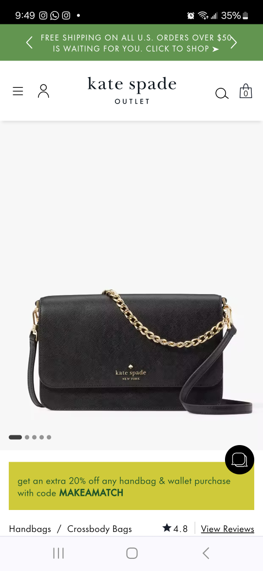LAST TIME BOOSTED❗️KATE SPADE MADISON CROSSBODY BAG thumbnail