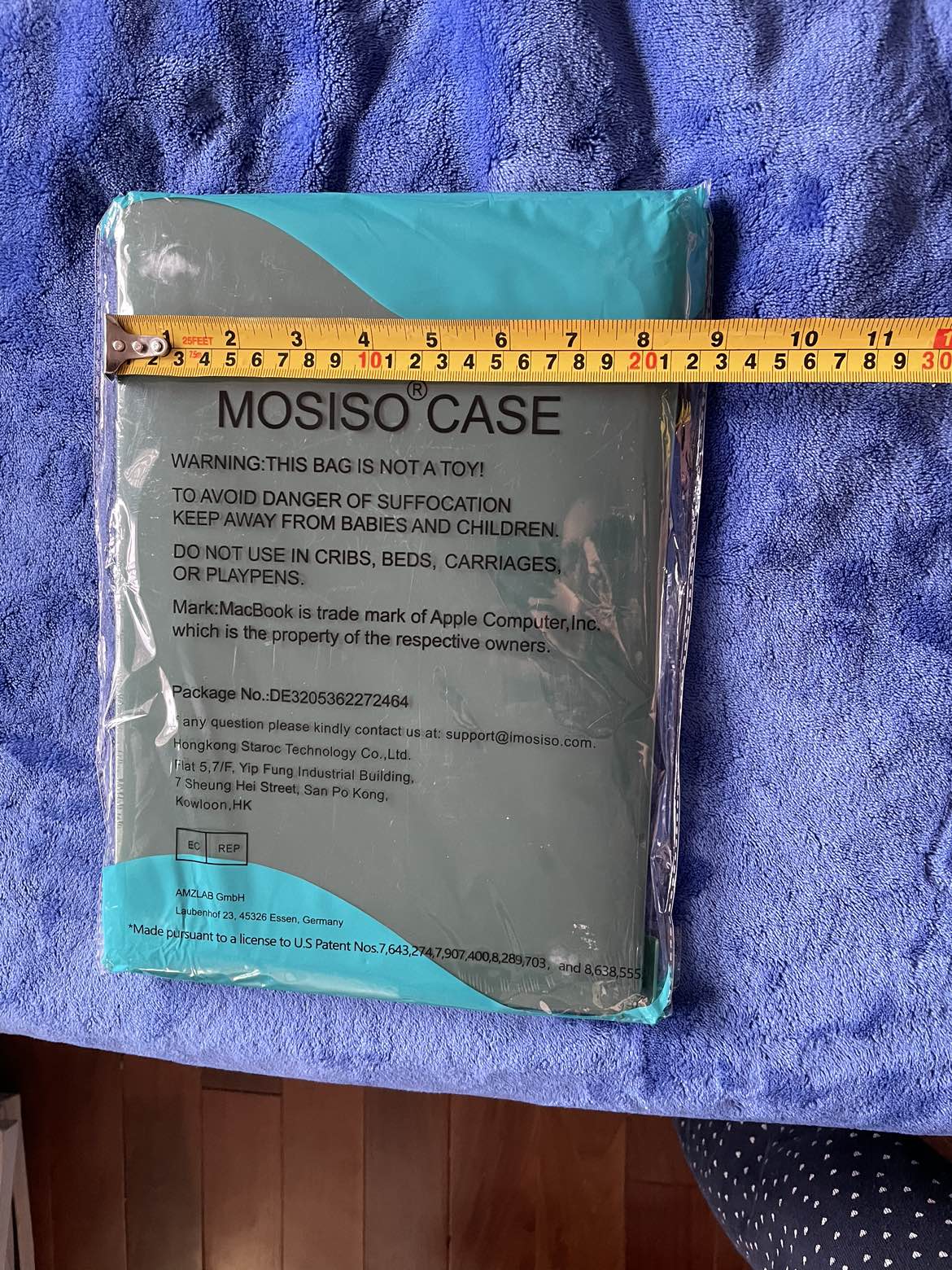 Mosiso plastic hard shell case for MacBook Pro 13 image indicator(3)