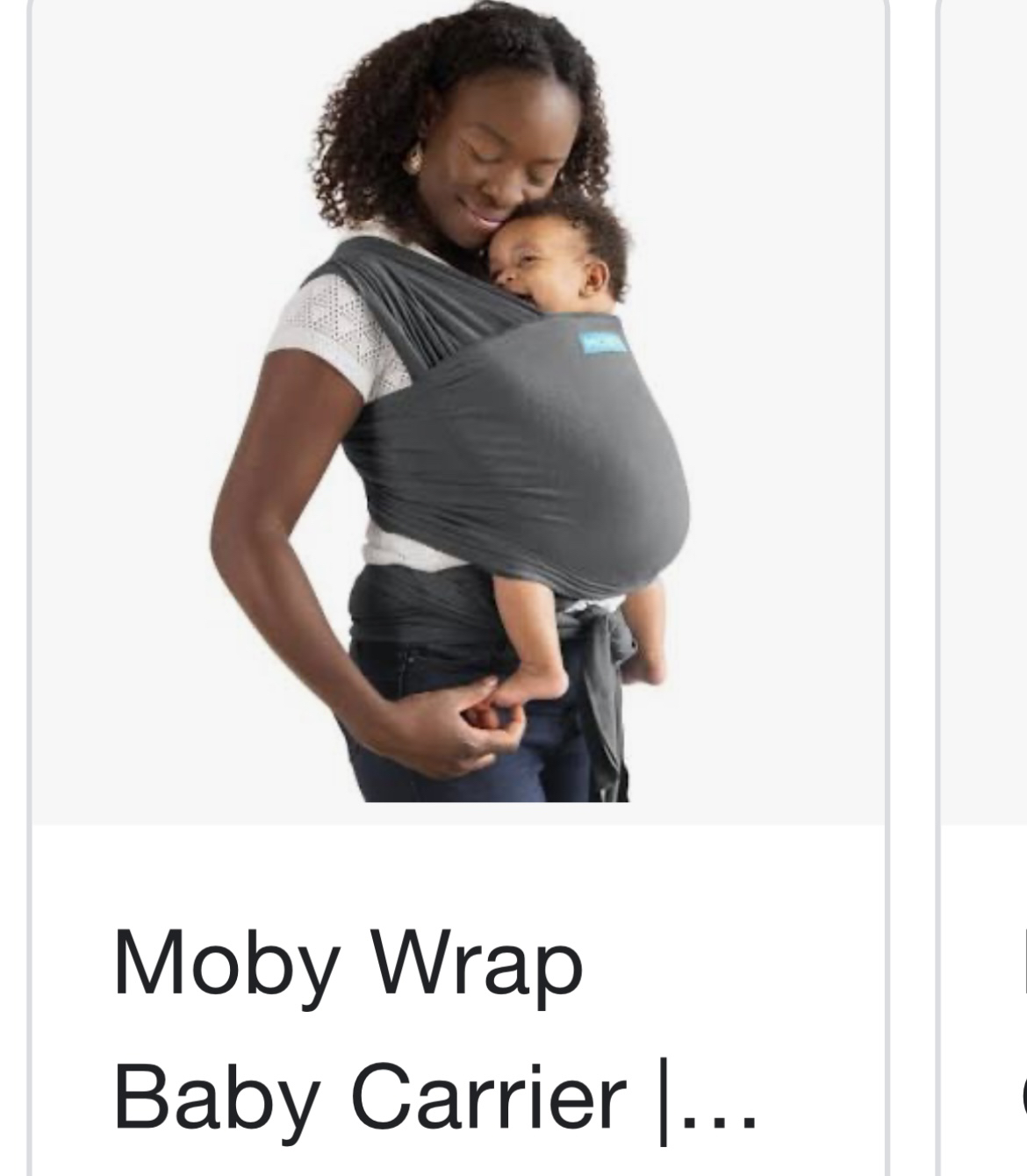 Moby Baby Carrier thumbnail