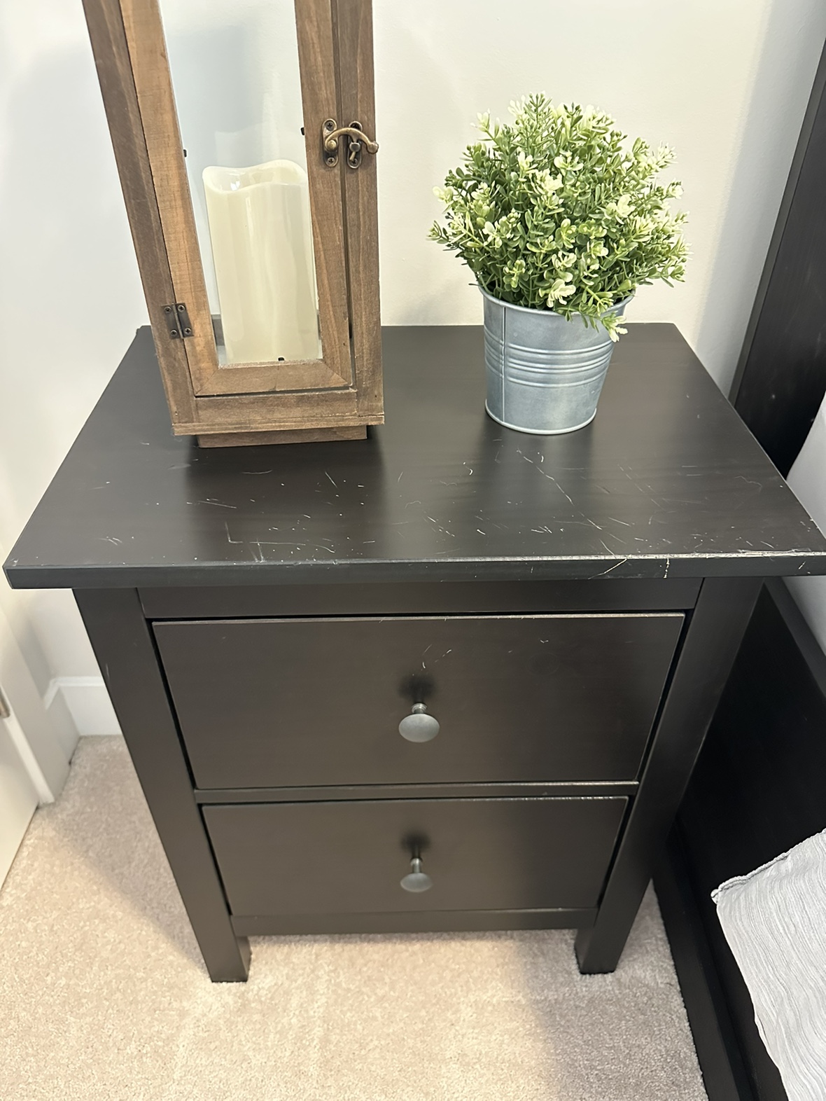 Queen Bed Set - Bedframe, Mattress, & 2x Night Tables image indicator(4)