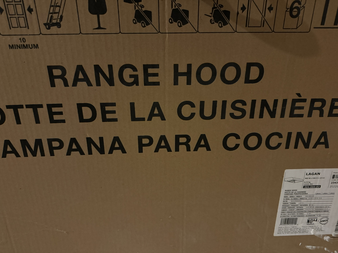 Brand New IKEA Range Hood - photo 2