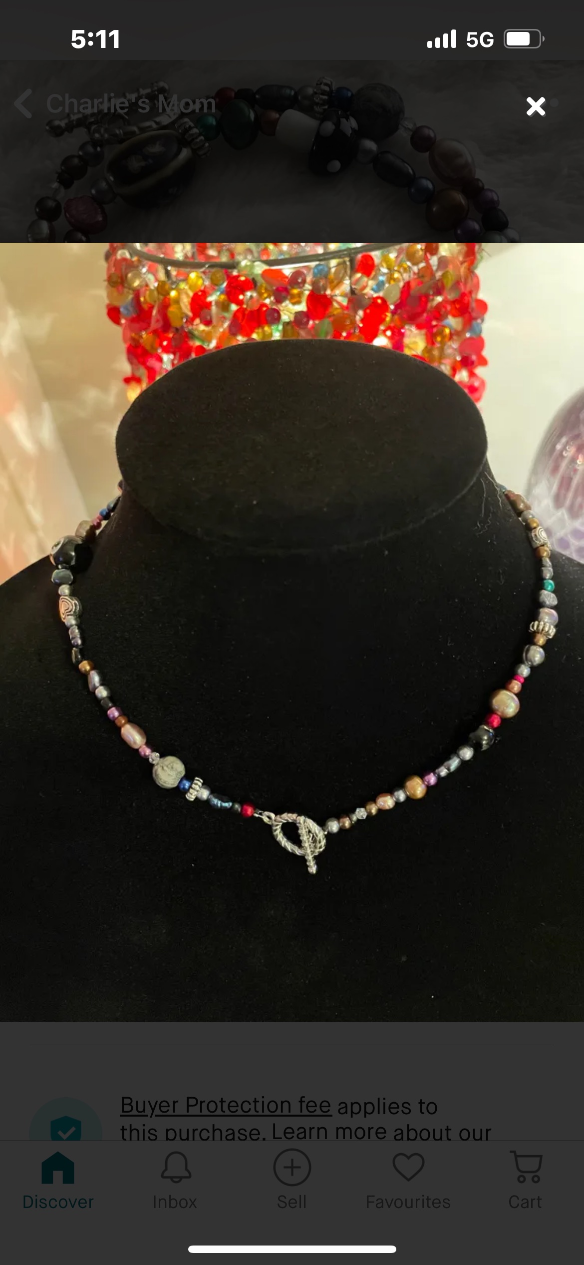 ✨✨Afterglow 16” Beaded Necklace image indicator(2)