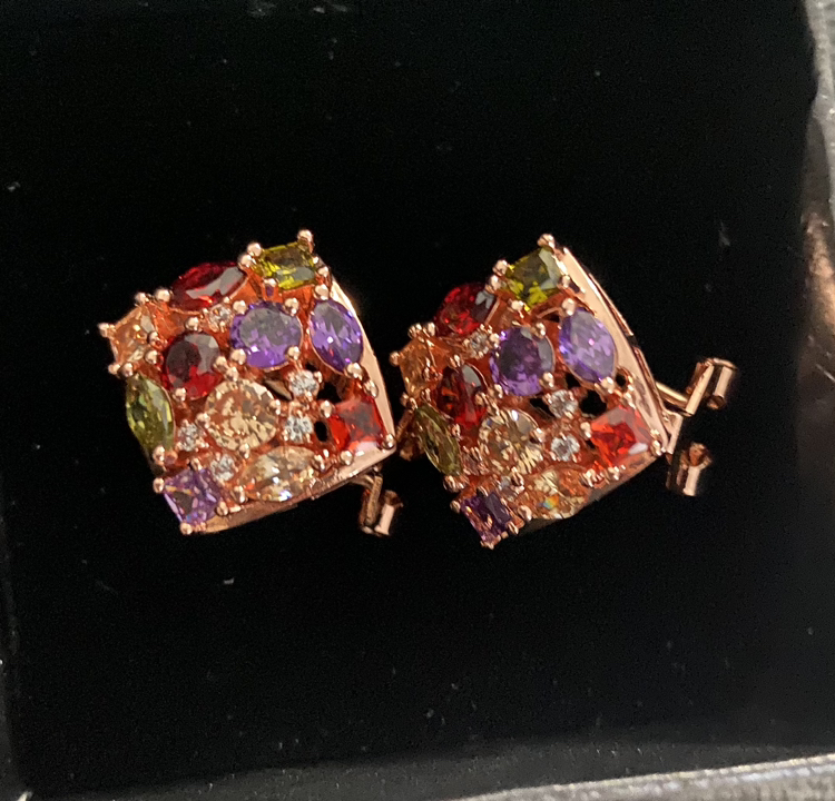 New rose gold multi colour earring image indicator(8)