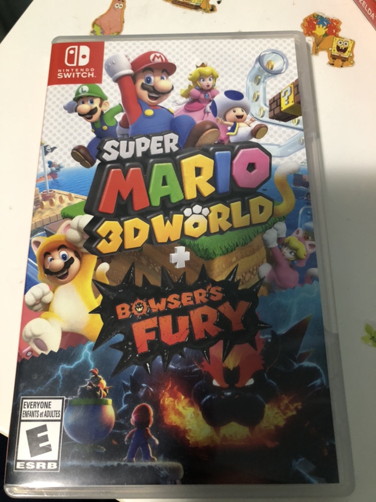 Switch games-Super Mario 3D World + Bowser’S Fury