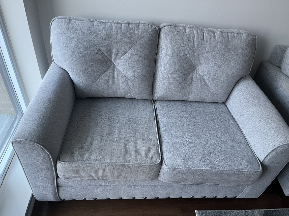 Sofa love seat and a single