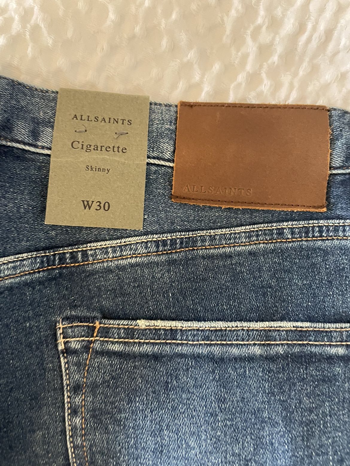 NEW Men’s Allsaints Cigarette Jeans image indicator(4)