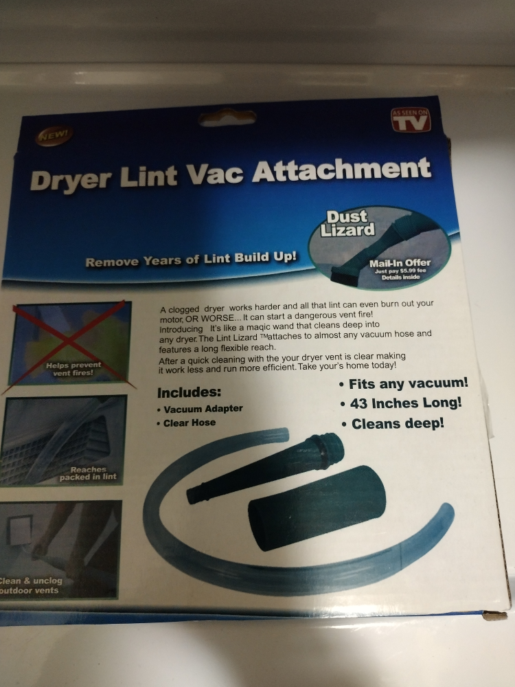 dryer vacuum attachment - photo 2