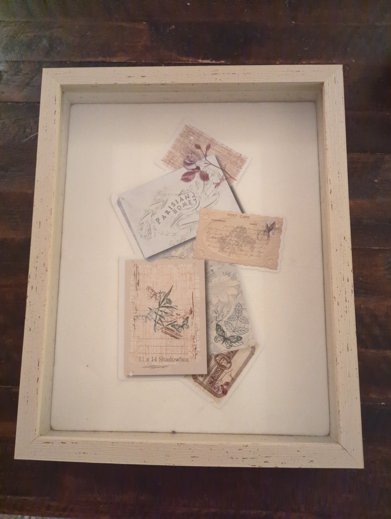 shadow box picture frame 🥕