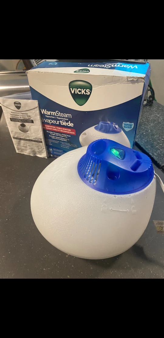 Warm steam Vapourizer