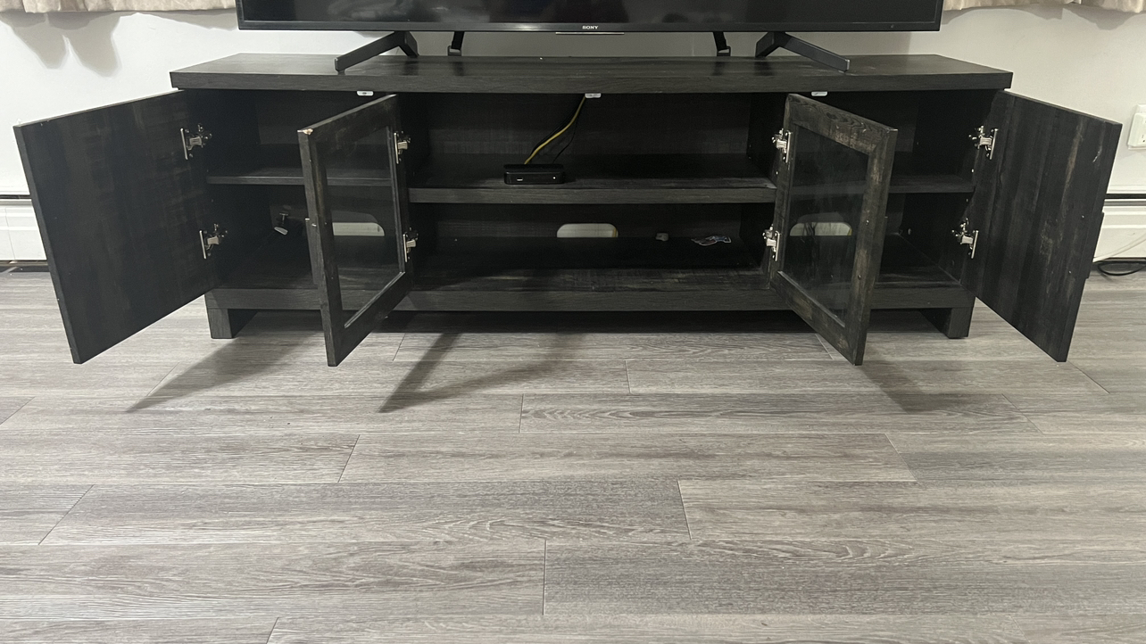 Moving Sale - 65” TV Table/Stand - photo 4