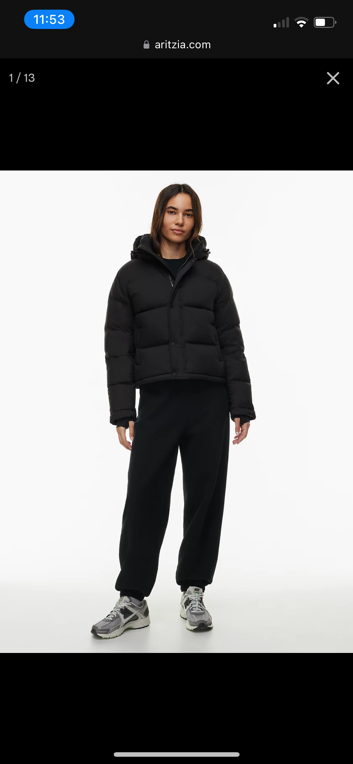 Aritzia super puff shorty image indicator(4)