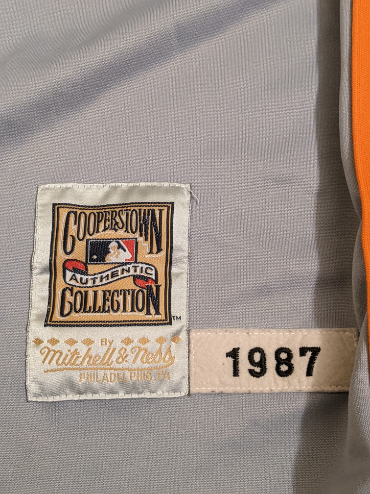 USED New York #16 GOODEN 1987 jersey SIZE APPROX. MENS 2XL/3XL image indicator(5)