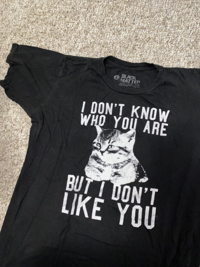funny cat shirt - photo 2