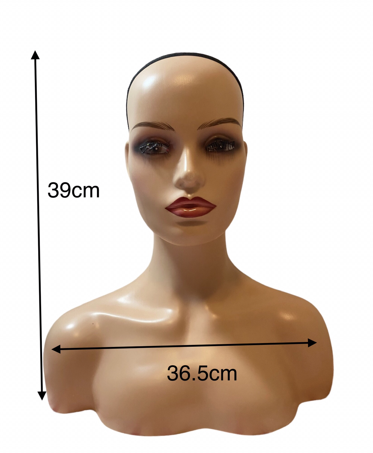 Mannequin head with shoulders image indicator(6)