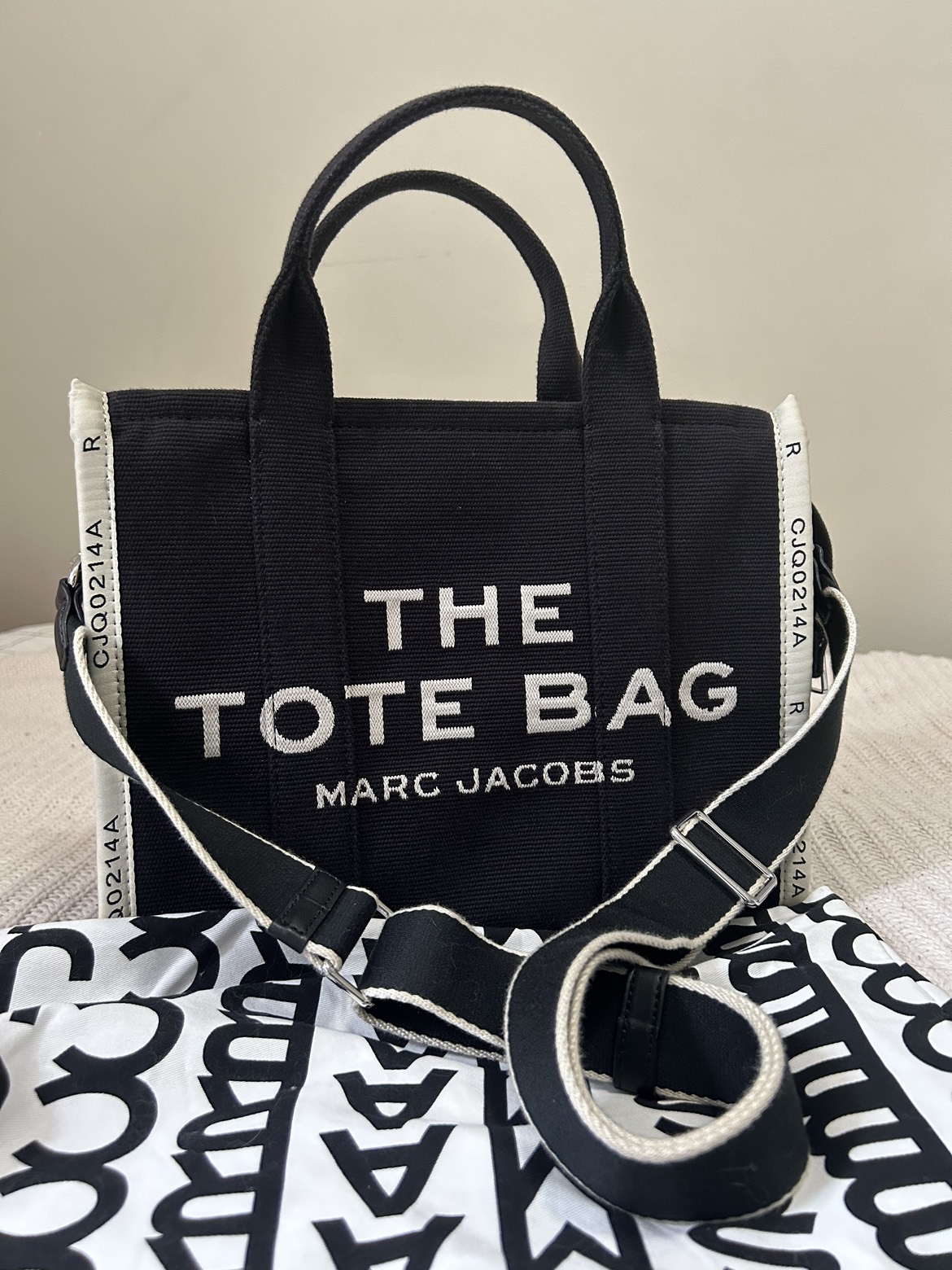MARC JACOBS JACQUARD MEDIUM TOTE BAG